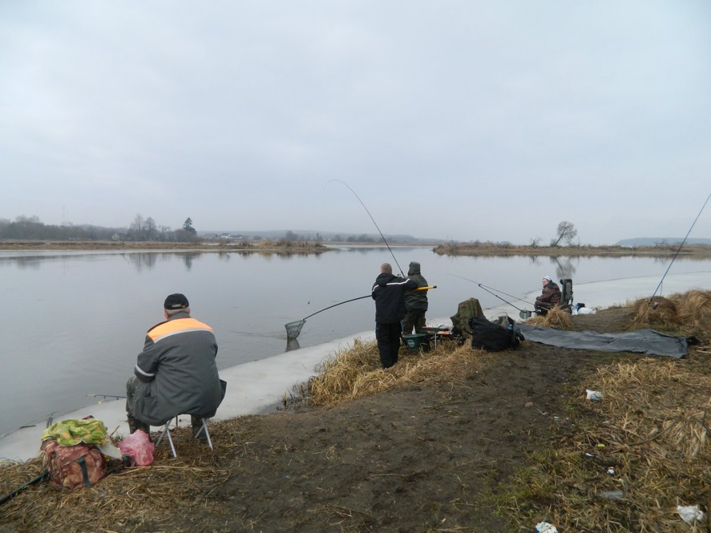 рыбалка в холодной воде