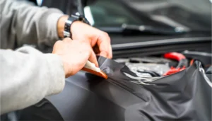 Самостійне обклеювання автомобіля карбоновою плівкою