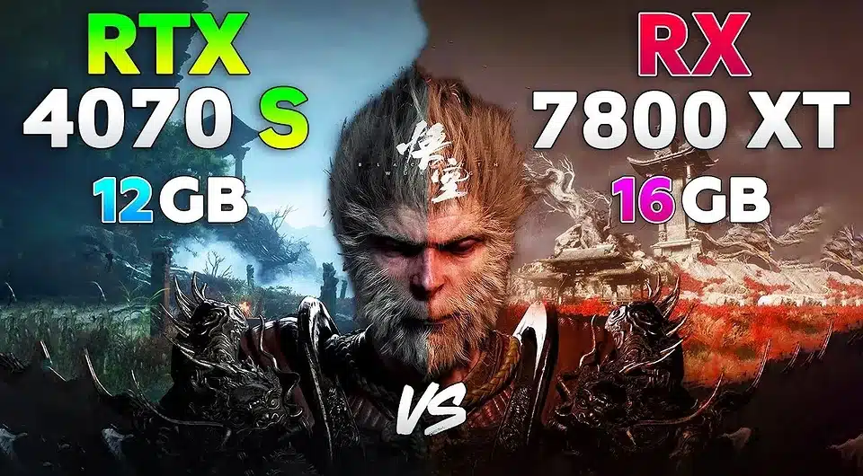 Порівняння відеокарт RTX 4070 та RX 7800 XT у 2024 році