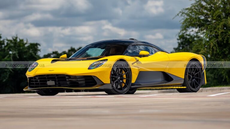 Aston Martin Valhalla: Супергибриды на аукционе США с минимальным пробегом