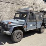 Знайдено в Києві: покинутий рідкісний Mercedes G-Wagen – потенційна військова машина.