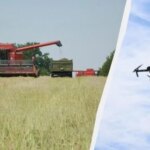 Запоріжжя: дрон-атака росіян на хліборобів у полі.