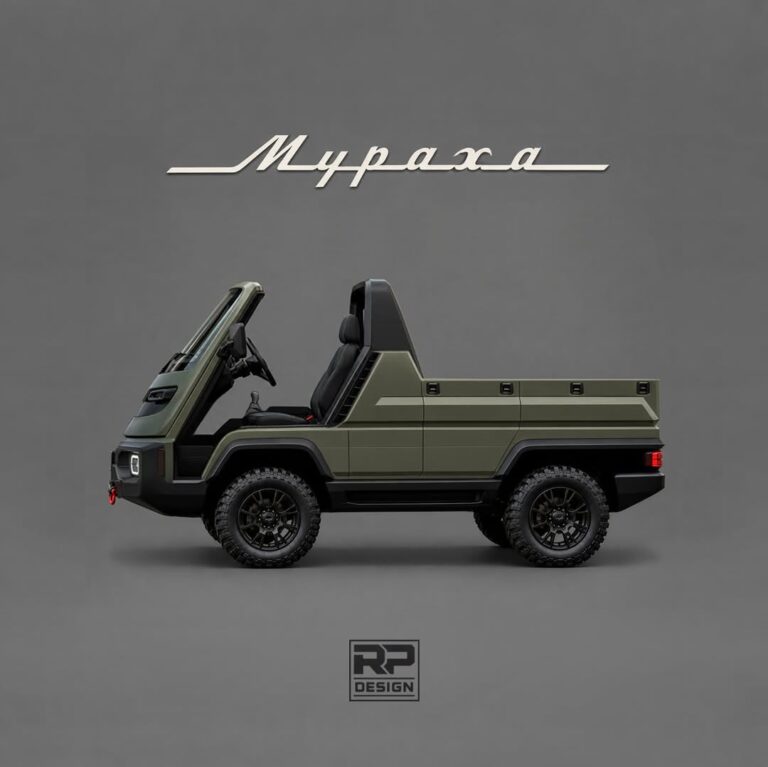 ЛУАЗ Мураха II: український дизайнер презентував компактний пікап, але технічні деталі залишаються загадкою
